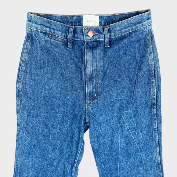 NWOT Doen Authentic Vintage Melody High Rise Flare Denim Jeans Women's Size 26 - Picture 9 of 16